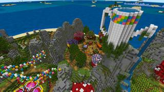 Screenshot of the Minecraft Bedrock Marketplace product Egg Trail created by Razzleberries.