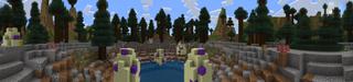 Panorama of the Minecraft Bedrock Marketplace product Eggspress created by Razzleberries.