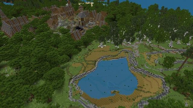 Screenshot of the Minecraft Bedrock Marketplace product Elder Quest created by Razzleberries.