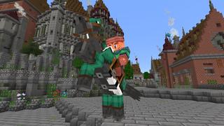 Screenshot of the Minecraft Bedrock Marketplace product Eltz Castle created by Razzleberries.