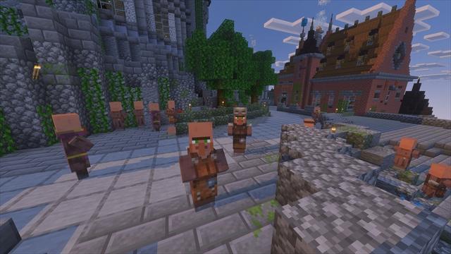 Screenshot of the Minecraft Bedrock Marketplace product Eltz Castle created by Razzleberries.