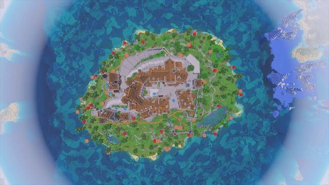 Screenshot of the Minecraft Bedrock Marketplace product Eltz Castle created by Razzleberries.