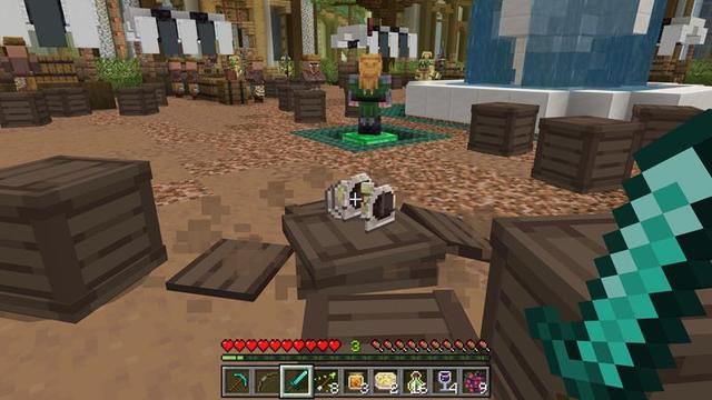Screenshot of the Minecraft Bedrock Marketplace product Elven Kingdom created by Razzleberries.