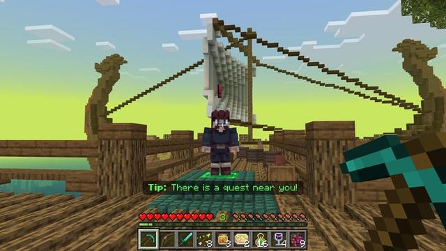 Screenshot of the Minecraft Bedrock Marketplace product Elven Kingdom created by Razzleberries.