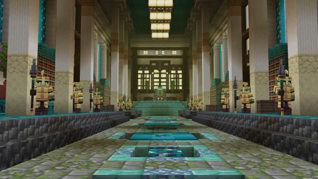 Screenshot of the Minecraft Bedrock Marketplace product Elven Kingdom created by Razzleberries.