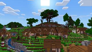 Screenshot of the Minecraft Bedrock Marketplace product Elven Plains created by Razzleberries.