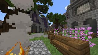 Screenshot of the Minecraft Bedrock Marketplace product Elven Sanctuary created by Razzleberries.