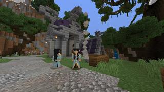Screenshot of the Minecraft Bedrock Marketplace product Elven Sanctuary created by Razzleberries.