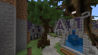 Screenshot of the Minecraft Bedrock Marketplace product Elven Sanctuary created by Razzleberries.