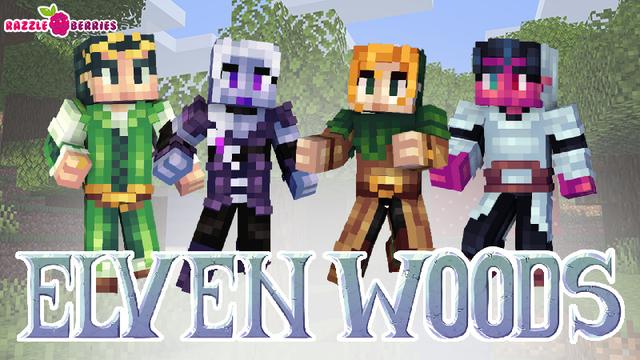 Thumbnail of the Minecraft Bedrock Marketplace product Elven Woods created by Razzleberries.