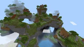 Screenshot of the Minecraft Bedrock Marketplace product Elytra Aisles created by Razzleberries.