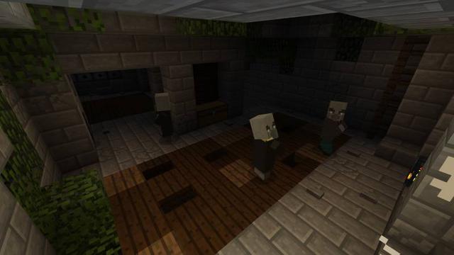 Screenshot of the Minecraft Bedrock Marketplace product Elytra Aisles created by Razzleberries.