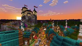 Screenshot of the Minecraft Bedrock Marketplace product Enderlands created by Razzleberries.