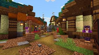 Screenshot of the Minecraft Bedrock Marketplace product Enderlands created by Razzleberries.