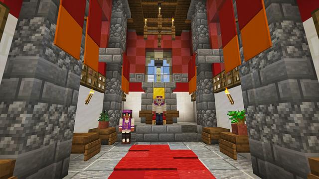 Screenshot of the Minecraft Bedrock Marketplace product Enderlands created by Razzleberries.