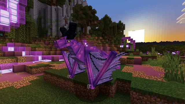 Screenshot of the Minecraft Bedrock Marketplace product Enderlands created by Razzleberries.