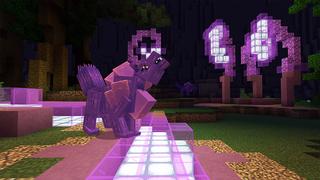 Screenshot of the Minecraft Bedrock Marketplace product Enderlands created by Razzleberries.