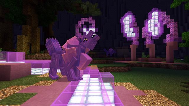 Screenshot of the Minecraft Bedrock Marketplace product Enderlands created by Razzleberries.