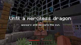 Screenshot of the Minecraft Bedrock Marketplace product Endless Night created by Razzleberries.