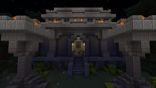 Screenshot of the Minecraft Bedrock Marketplace product Endless Night created by Razzleberries.