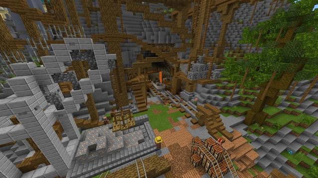 Screenshot of the Minecraft Bedrock Marketplace product Epische Inseln Brimstone created by Razzleberries.