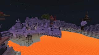 Screenshot of the Minecraft Bedrock Marketplace product Epic Islands Brimstone created by Razzleberries.