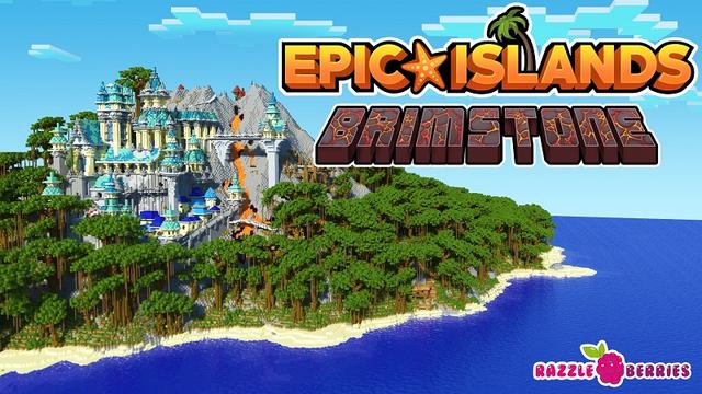 Thumbnail of the Minecraft Bedrock Marketplace product Epic Islands Brimstone created by Razzleberries.