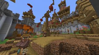Screenshot of the Minecraft Bedrock Marketplace product Epic Islands Flatrock created by Razzleberries.