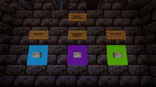 Screenshot of the Minecraft Bedrock Marketplace product Evil Overlord Simulator created by Razzleberries.