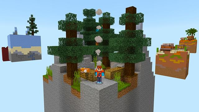 Screenshot of the Minecraft Bedrock Marketplace product Extreme Survival Biome Blöcke created by Razzleberries.