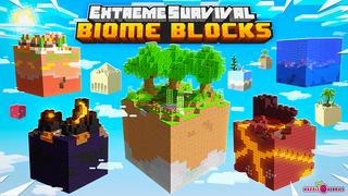 Thumbnail of the Minecraft Bedrock Marketplace product Extreme Survival Biome Blöcke created by Razzleberries.