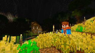 Screenshot of the Minecraft Bedrock Marketplace product Extreme Survival Caves created by Razzleberries.