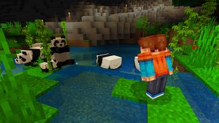 Screenshot of the Minecraft Bedrock Marketplace product Extreme Survival Caves created by Razzleberries.