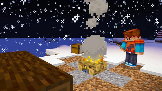 Screenshot of the Minecraft Bedrock Marketplace product Supervivencia Extrema Isla de Hielo created by Razzleberries.