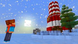 Screenshot of the Minecraft Bedrock Marketplace product Extreme Survival Ice Island created by Razzleberries.