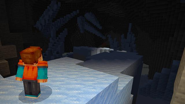 Screenshot of the Minecraft Bedrock Marketplace product Supervivencia Extrema Isla de Hielo created by Razzleberries.