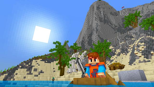 Screenshot of the Minecraft Bedrock Marketplace product Extreme Survival Mountains created by Razzleberries.