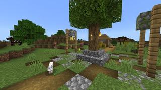 Screenshot of the Minecraft Bedrock Marketplace product Fantastic Hidden Base created by Razzleberries.