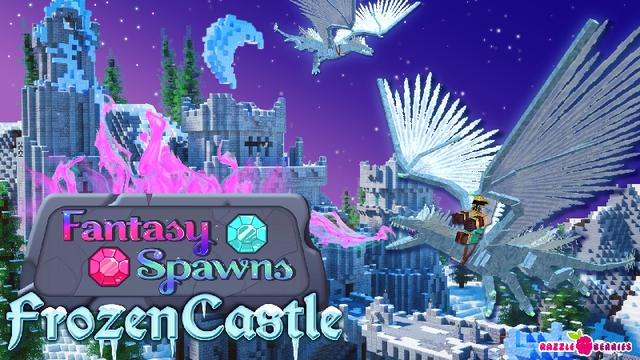 Thumbnail of the Minecraft Bedrock Marketplace product Fantasy Spawns: Castillo Helado created by Razzleberries.
