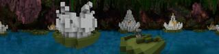 Panorama of the Minecraft Bedrock Marketplace product Feed the Slime created by Razzleberries.