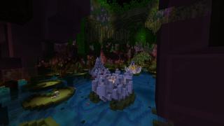 Screenshot of the Minecraft Bedrock Marketplace product Feed the Slime created by Razzleberries.