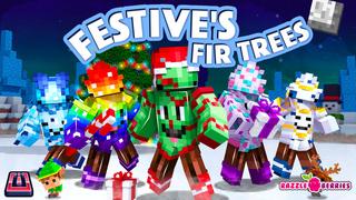 Thumbnail of the Minecraft Bedrock Marketplace product Festive's Fir Trees created by Razzleberries.
