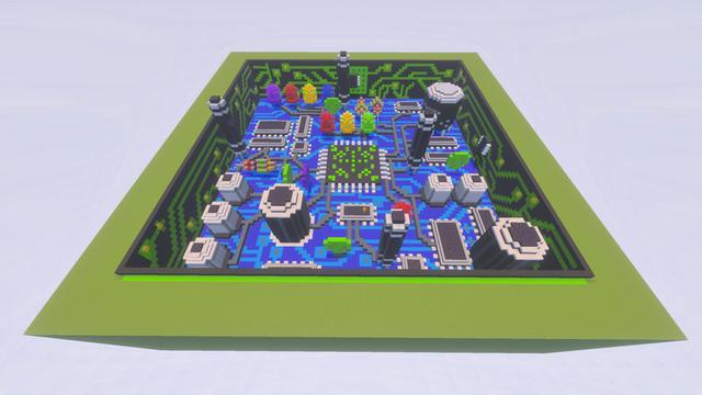 Screenshot of the Minecraft Bedrock Marketplace product Find the Button II created by Razzleberries.