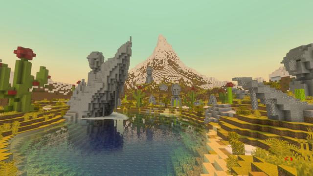 Screenshot of the Minecraft Bedrock Marketplace product Find the Button II created by Razzleberries.