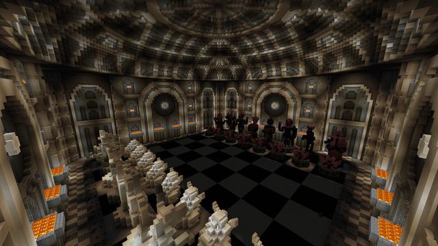 Screenshot of the Minecraft Bedrock Marketplace product Find the Button III created by Razzleberries.