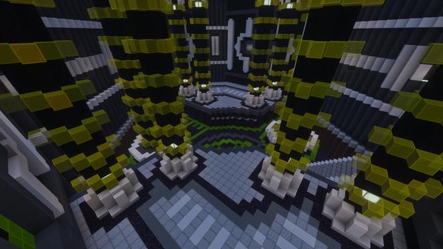 Screenshot of the Minecraft Bedrock Marketplace product Find the Button created by Razzleberries.