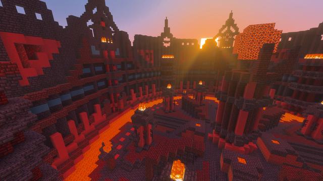 Screenshot of the Minecraft Bedrock Marketplace product Find the Button created by Razzleberries.