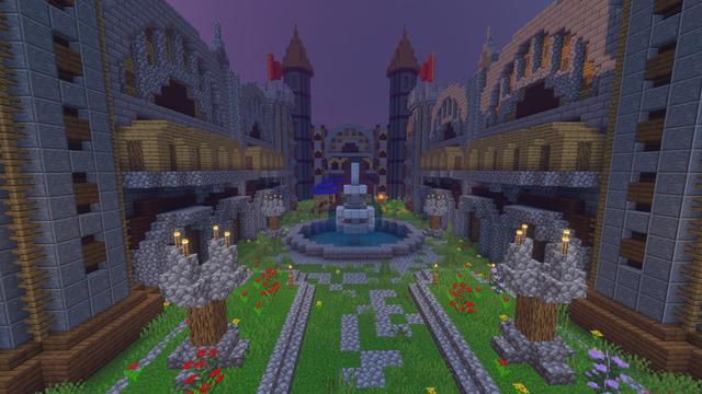 Screenshot of the Minecraft Bedrock Marketplace product Find the Button created by Razzleberries.