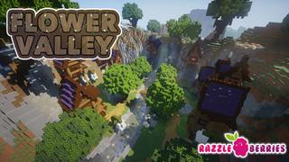 Thumbnail of the Minecraft Bedrock Marketplace product Flower Valley created by Razzleberries.