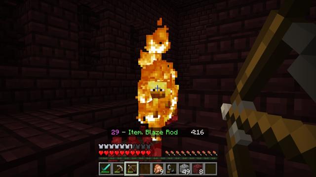 Screenshot of the Minecraft Bedrock Marketplace product Force Items Challenge created by Razzleberries.